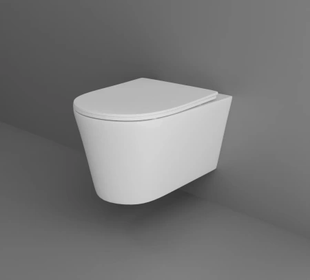 Унитаз подвесной безободковый Aquatek Вега AQ1905-00 микролифт